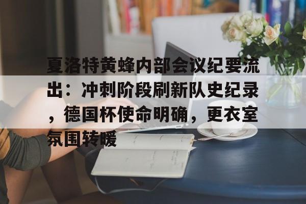 包含夏洛特黄蜂内部会议纪要流出：冲刺阶段刷新队史纪录，德国杯使命明确，更衣室氛围转暖的词条-麻将胡了